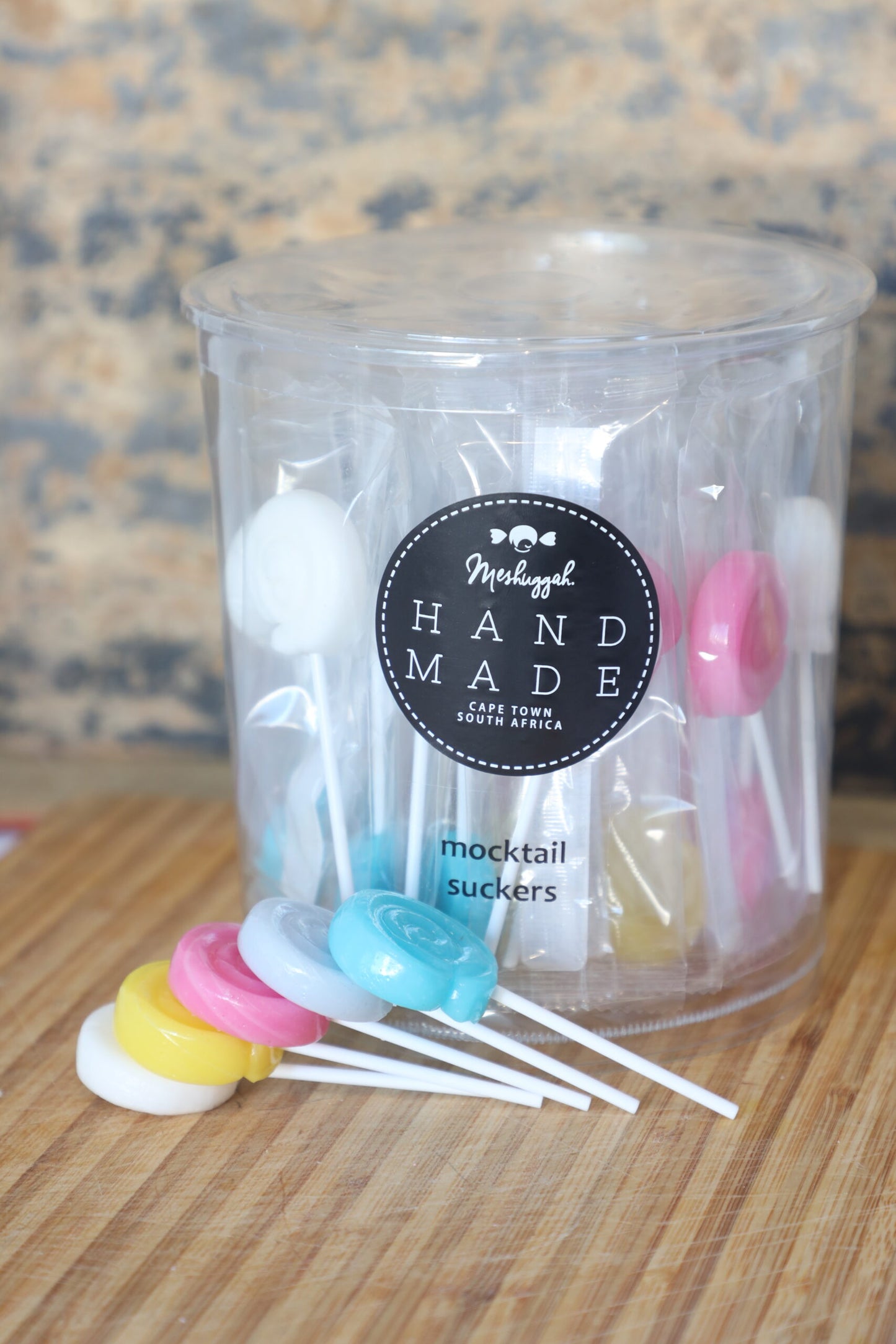 Suckers - Mixed Mocktail Flavours And Colours