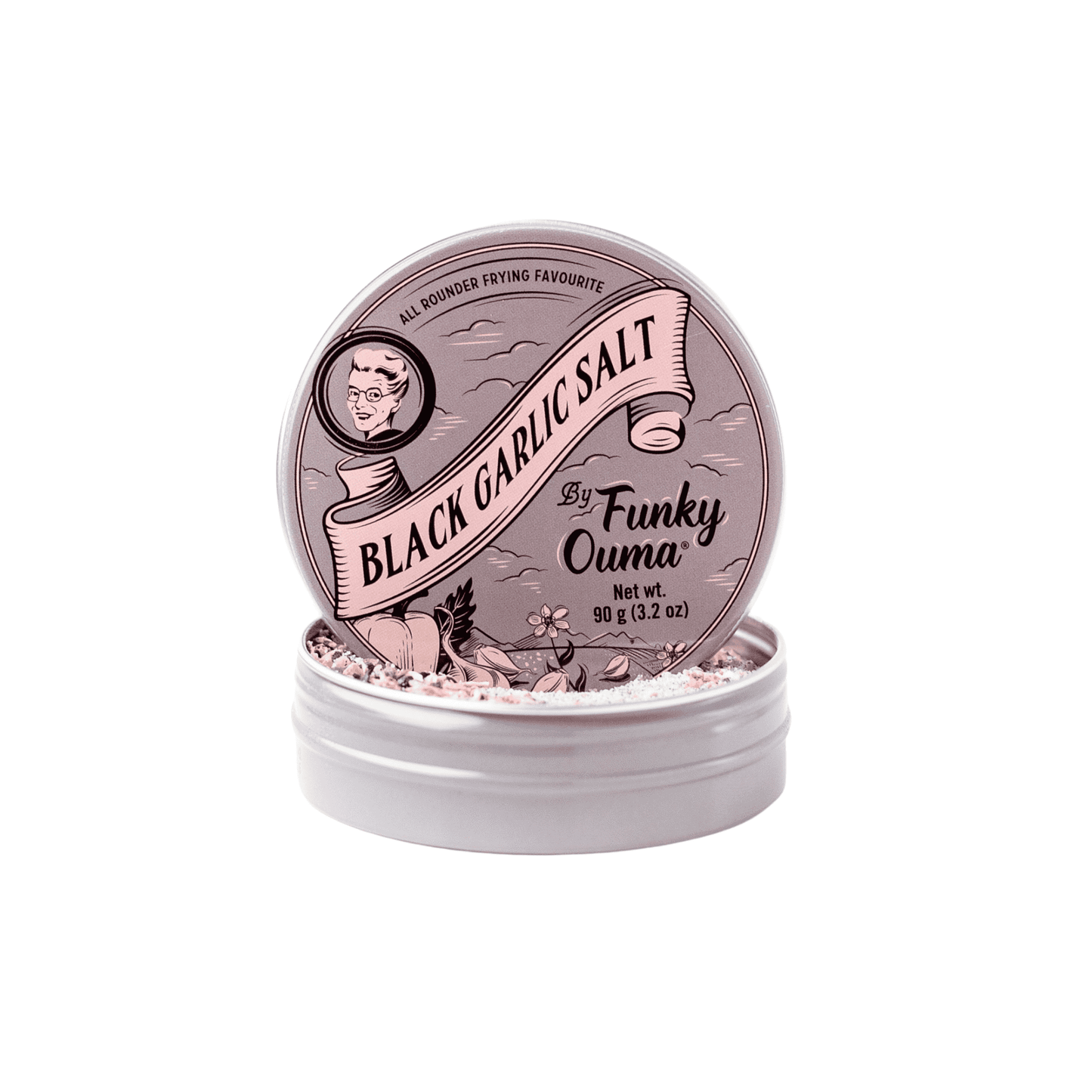 Travel Tin: Black Garlic Salt 90G