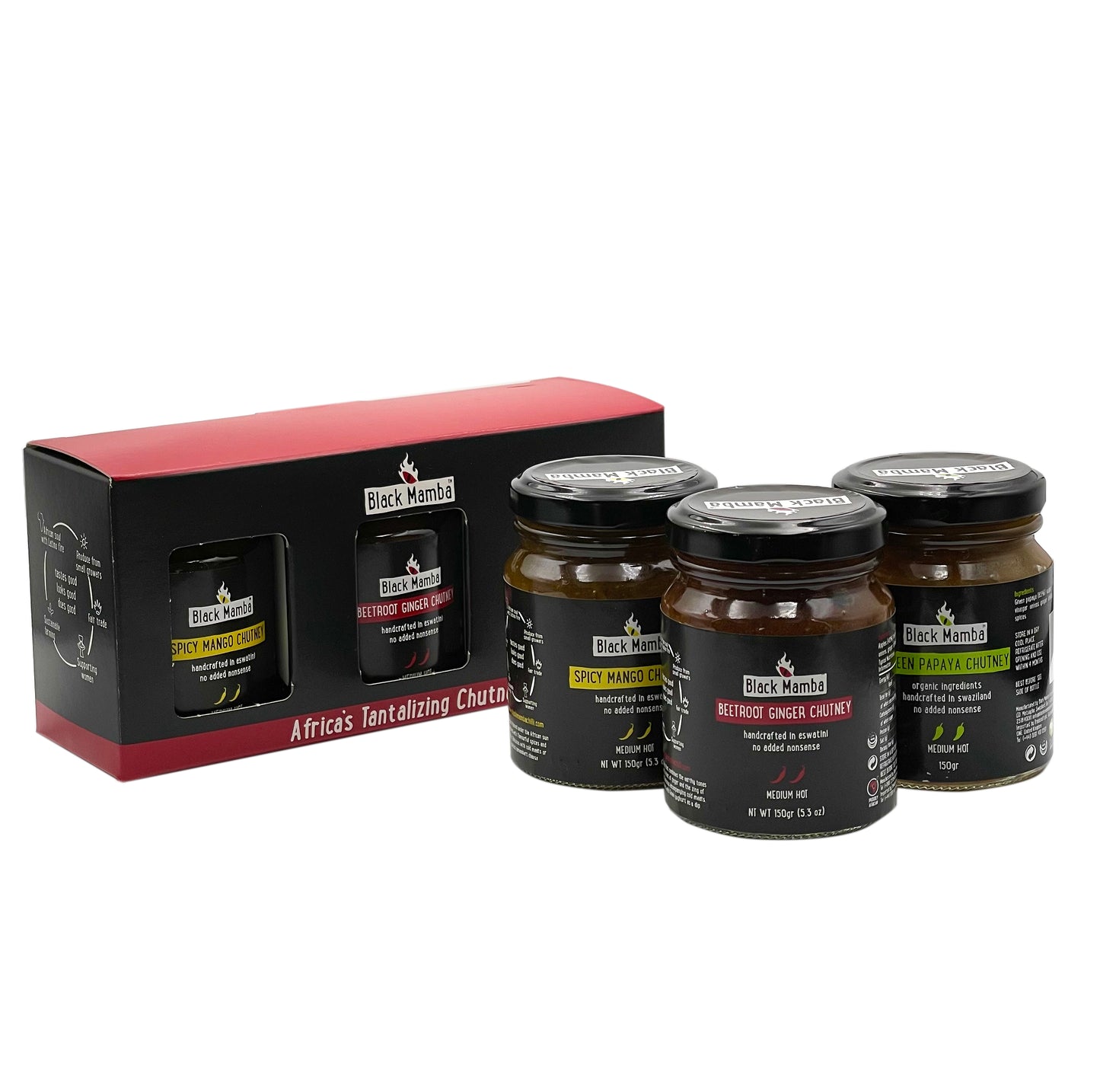 Africa's Tantalising Chutneys 3 X 150G