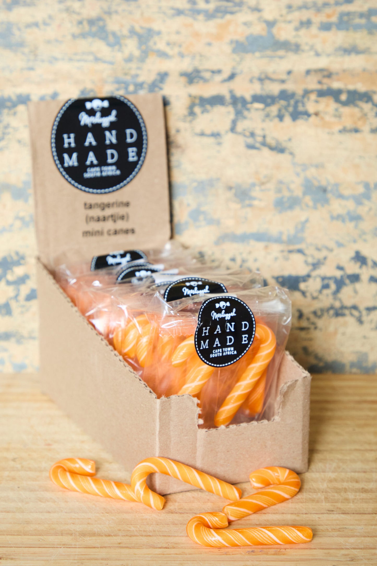 Candy Cane Small - Naartjie Tangerine (4 X 7G)