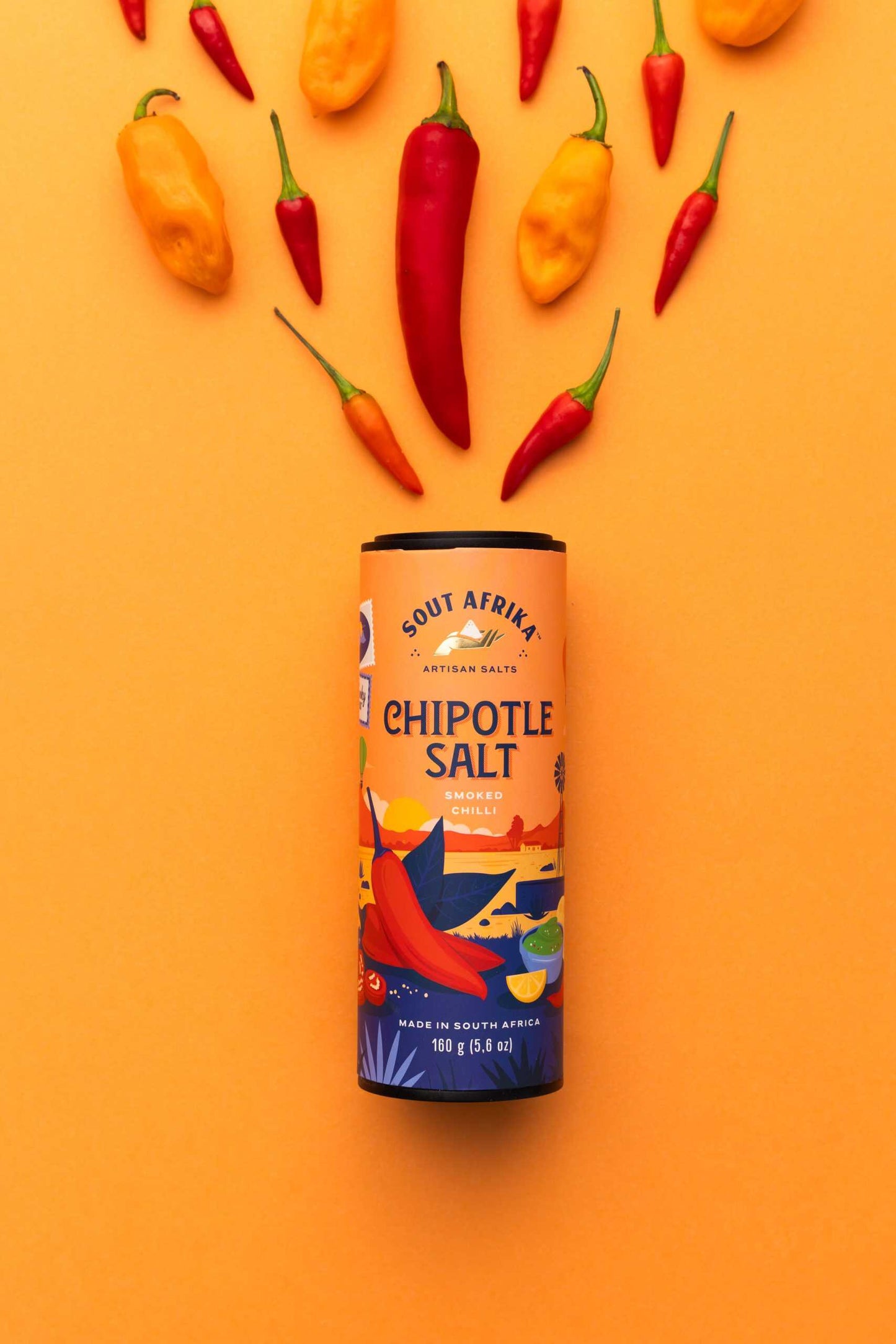 Sout Afrika Chipotle Salt (Chilli Salt) 160g