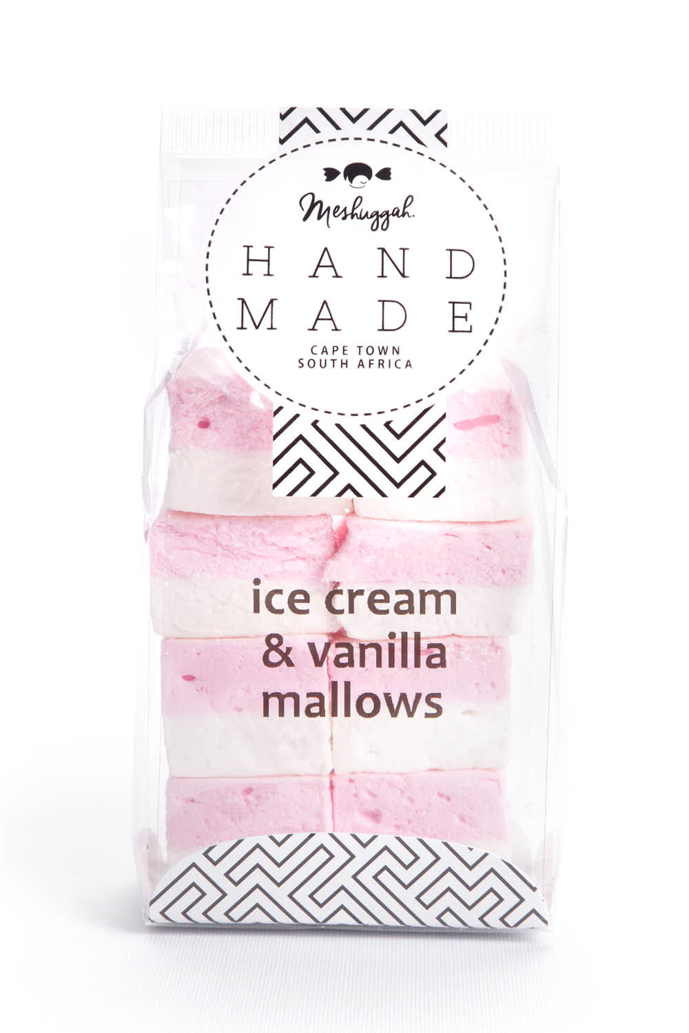 Marshmallow Squares - Double Layered Ice Cream And Vanilla