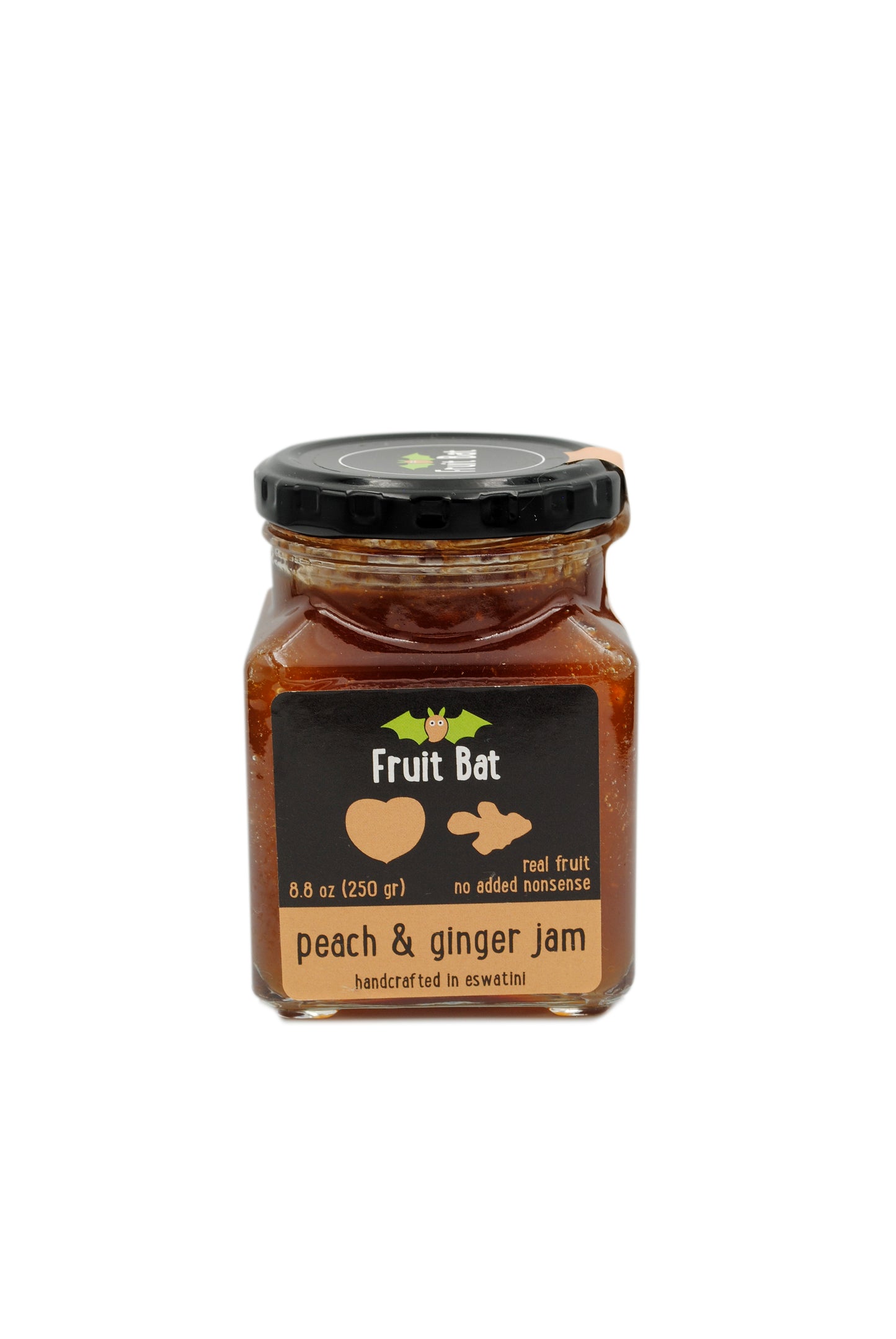 Fruit Bat Peach And Ginger Jam 250G