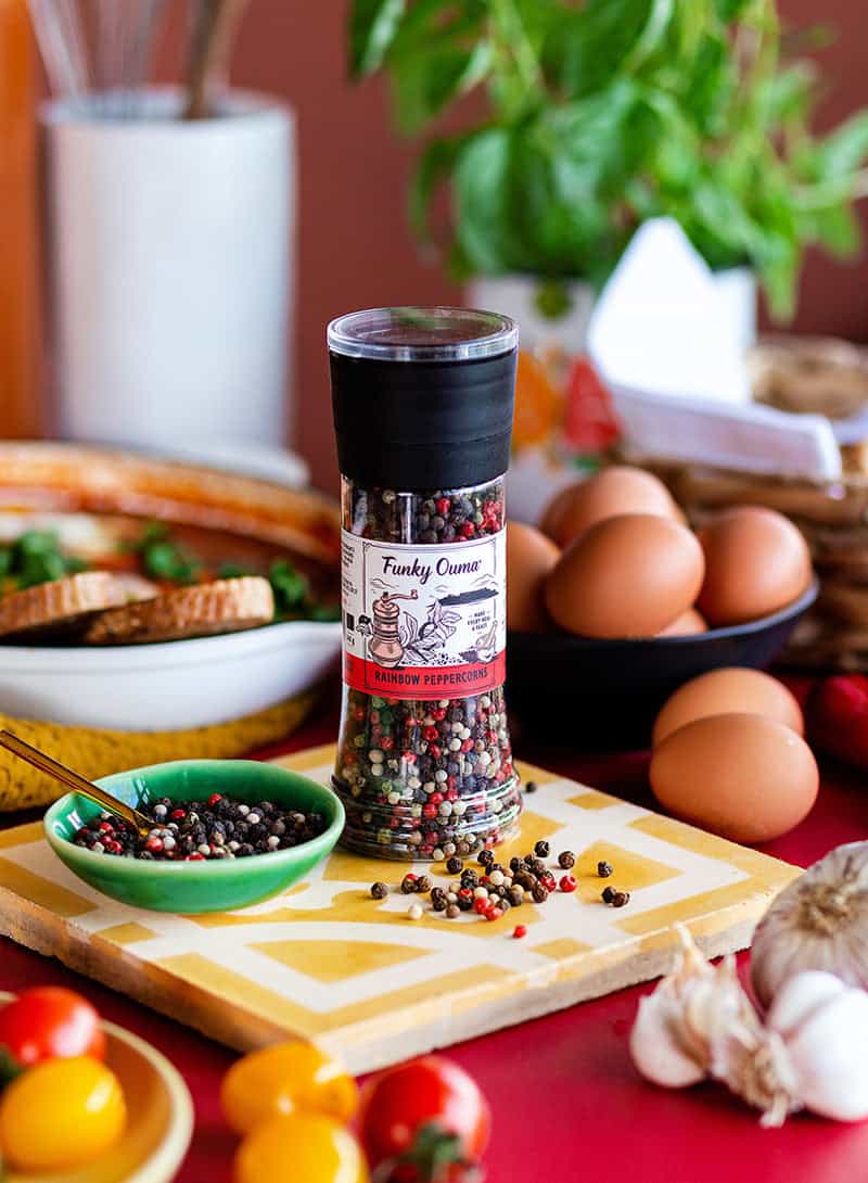 Grinder: Rainbow Peppercorns 250ml