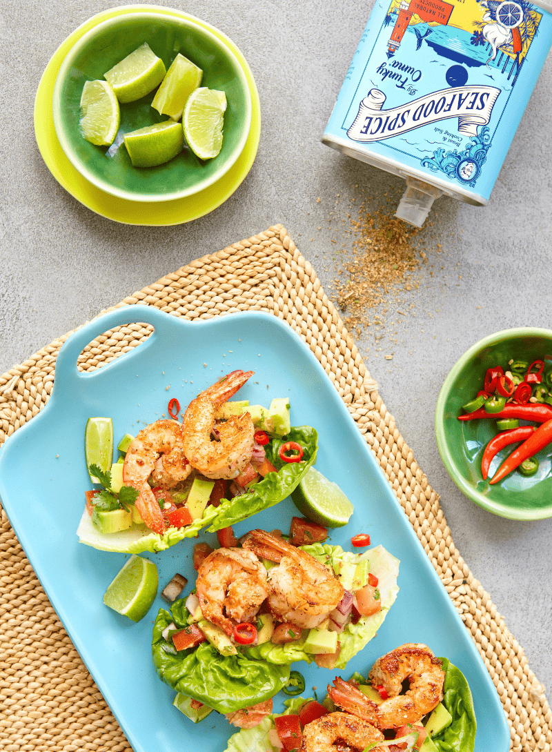 Ocean Fresh Tin Gift Pack: Sea Salt & Seafood Spice