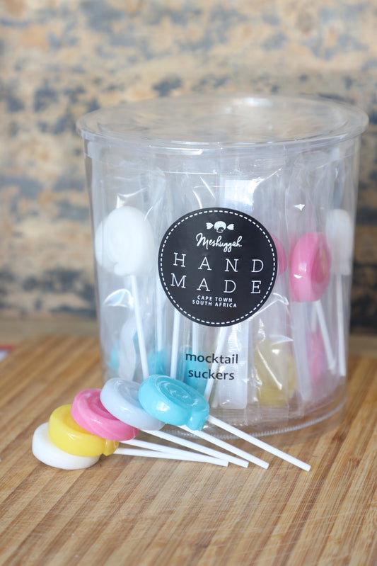 Suckers - Mixed Mocktail Flavours And Colours