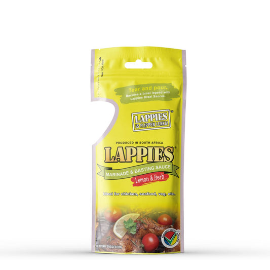 200ml Lappies Marinade And Basting Sauce Lemon And Herb