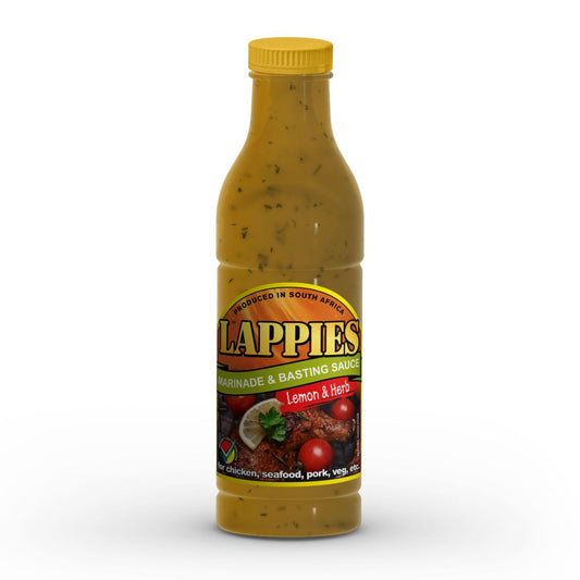 500ml Lappies Marinade And Basting Sauce Lemon And Herb