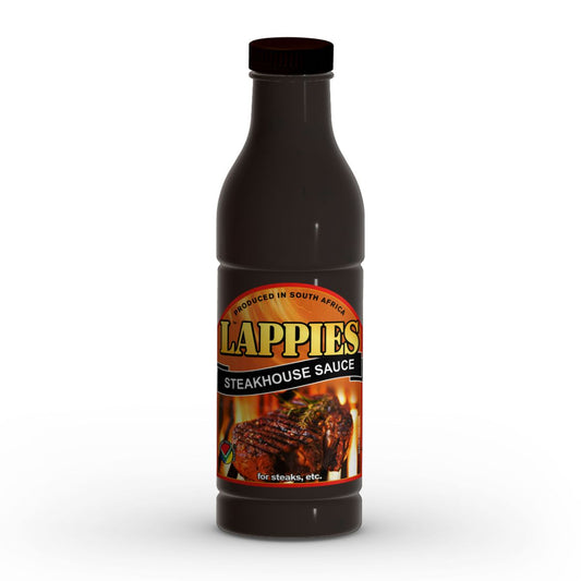 500ml Lappies Steakhouse Sauce Original