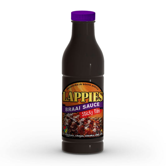 500ml Lappies Braai Sauce Sticky Rib