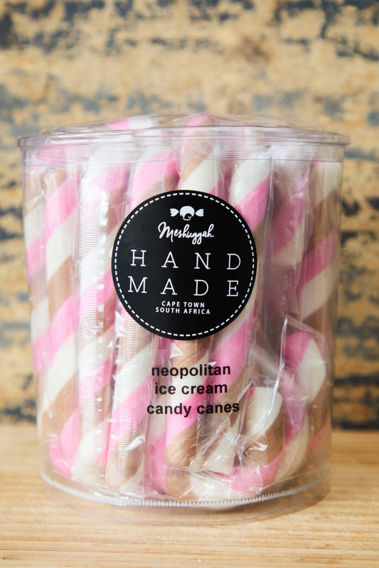 Candy Cane Large - Ice Cream - Chocolate, Strawberry And Vanilla 170mm