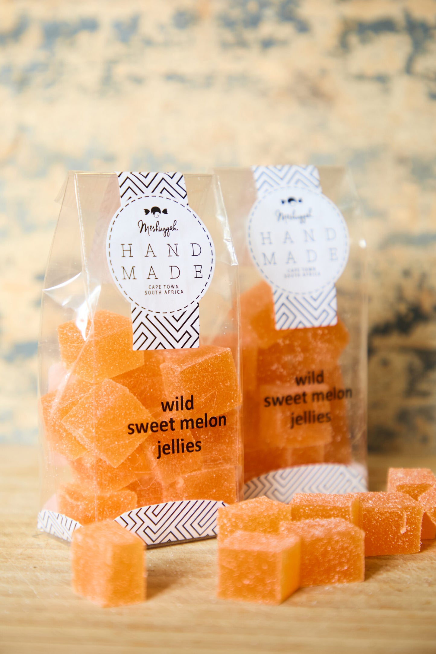 Jelly Squares - Wild Sweet Melon (Orange Colour)