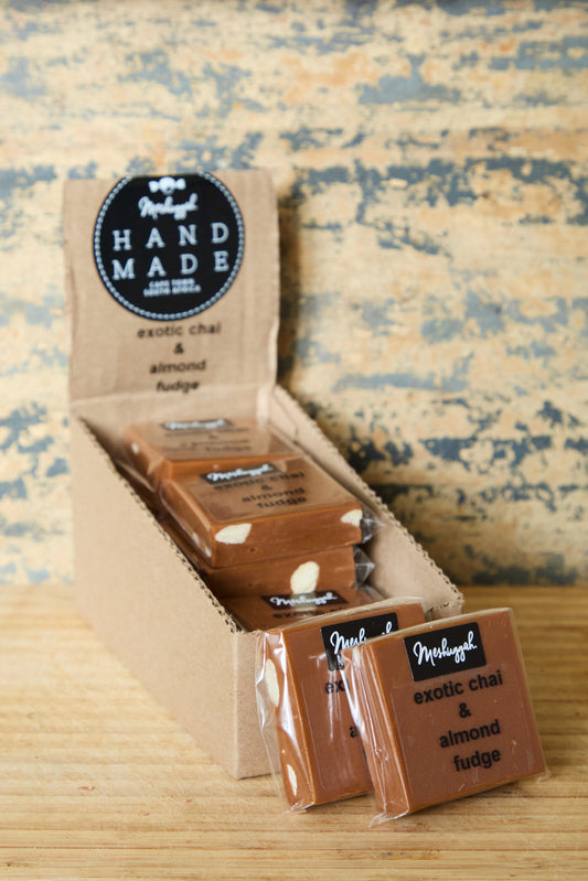 Fudge Square Slab - Exotic Chai And Almond