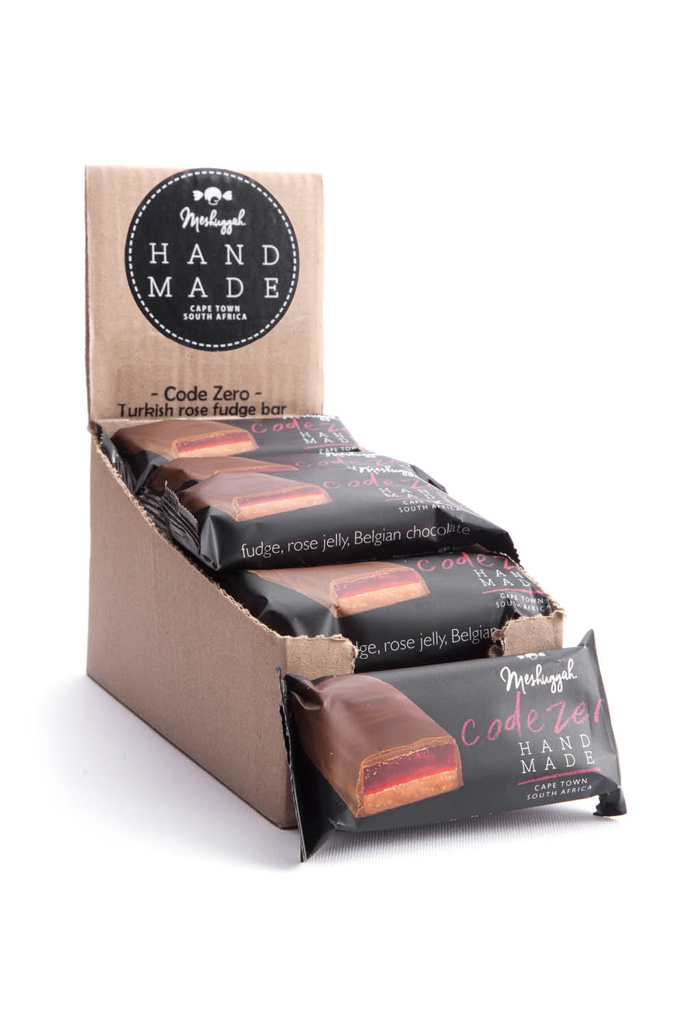 Code Zero -  Chocolate Bar (Rose Jelly, Fudge, Belgian Chocolate)