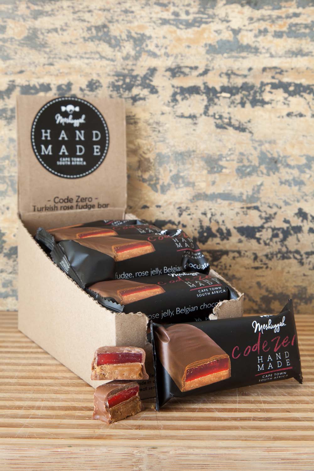 Code Zero -  Chocolate Bar (Rose Jelly, Fudge, Belgian Chocolate)