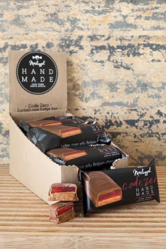 Code Zero -  Chocolate Bar (Rose Jelly, Fudge, Belgian Chocolate)