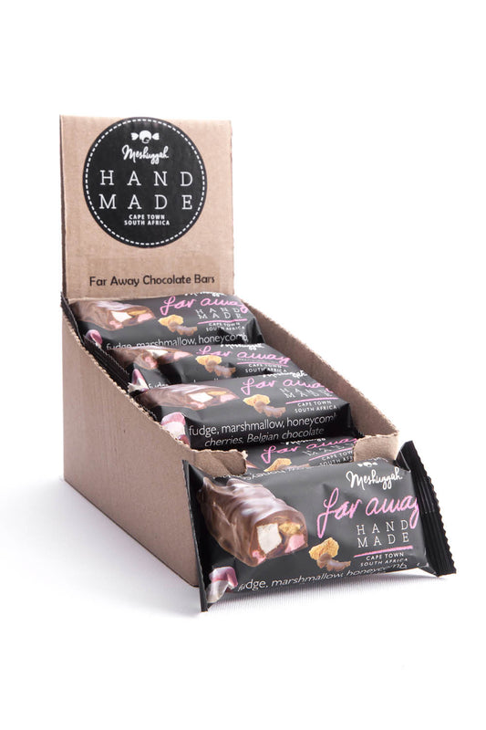 Far Away Chocolate Bar - Rocky Road, Belgian Chocolate