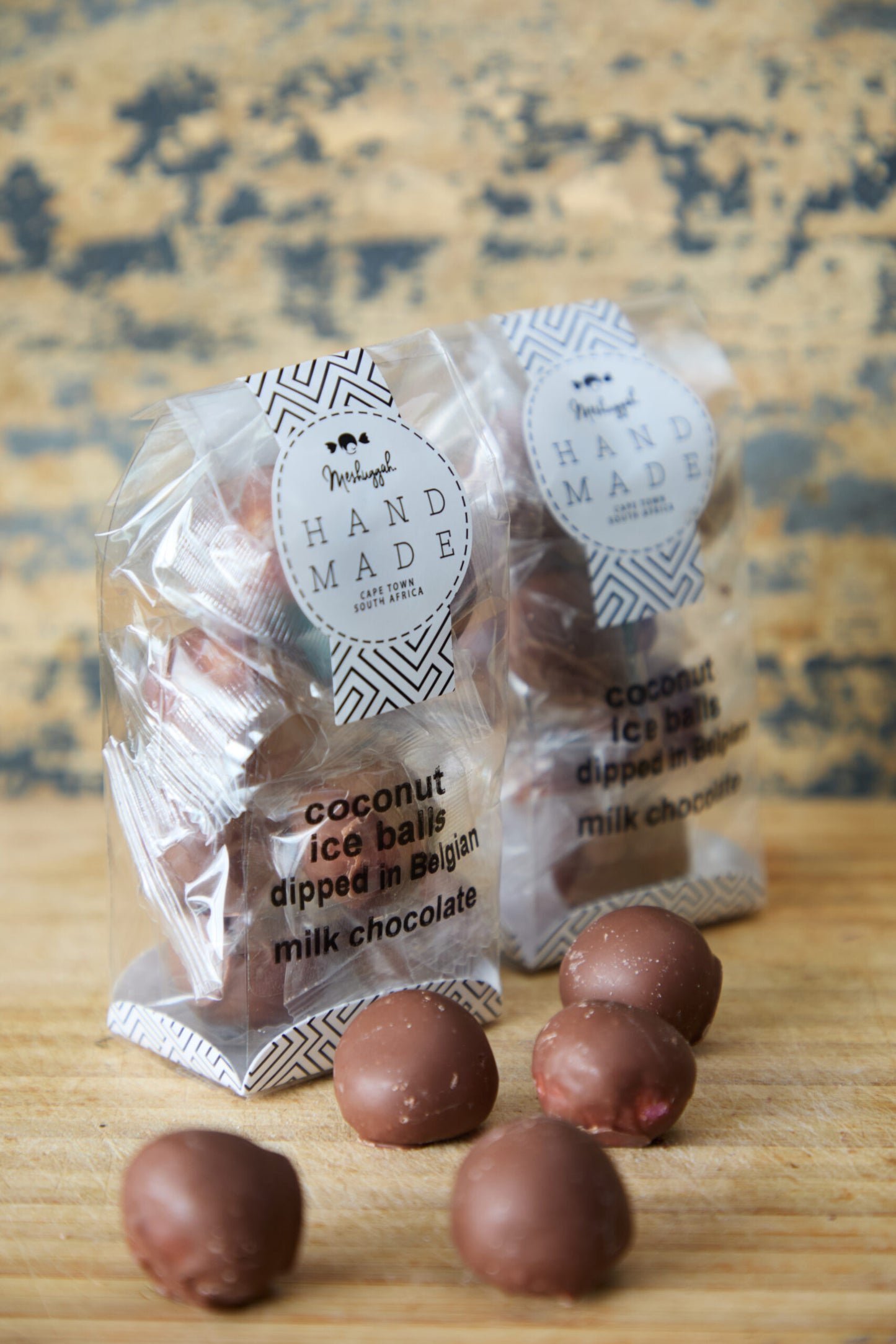 Coconut Ice Balls - Coated In Belgian Milk Chocolate