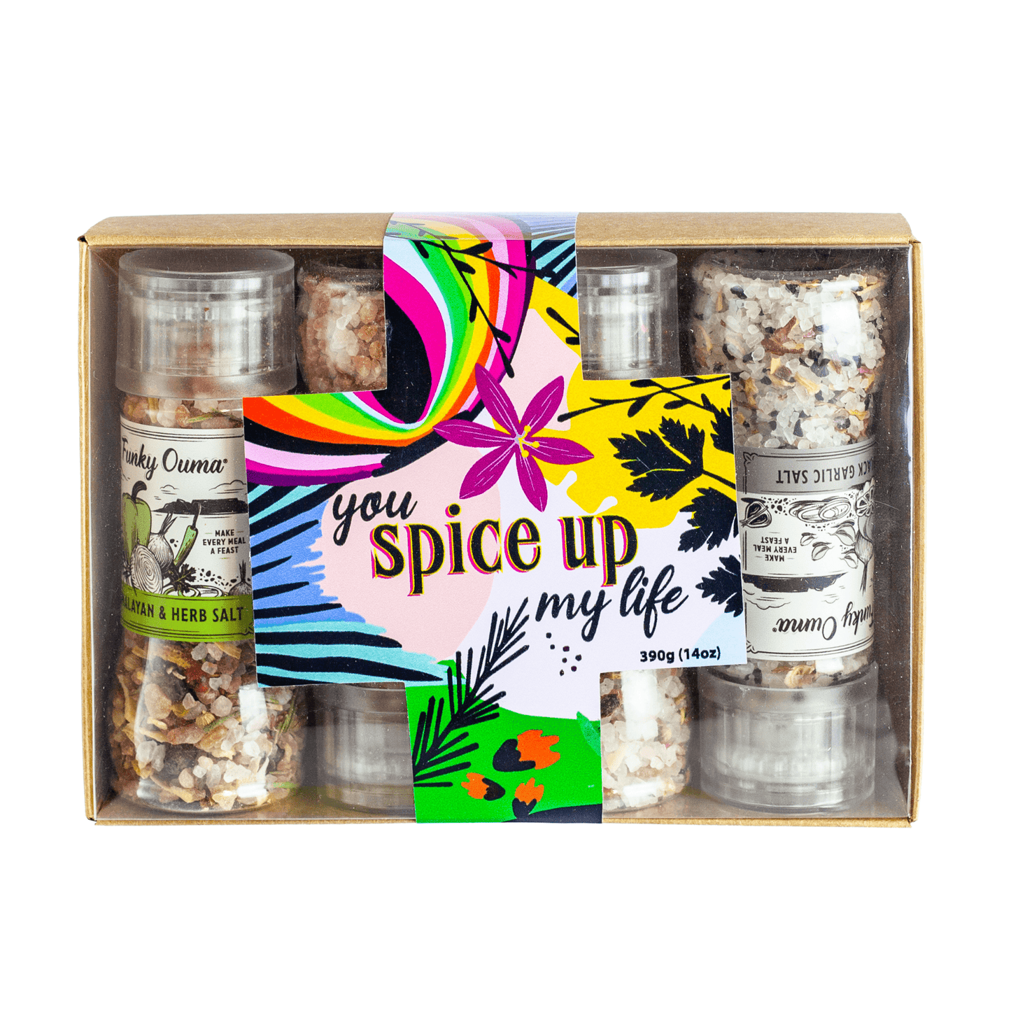 Four Pack Mini Grinders: Spice Up