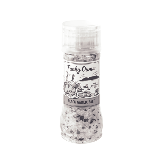 Mini Grinder: Black Garlic Salt 80ml