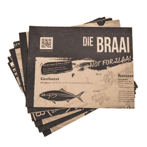 Braai Blaai (6 Sheets Pack)