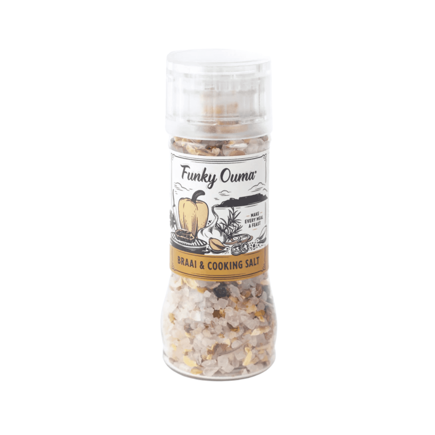 Mini Grinder: Braai And Cooking Salt 80ml