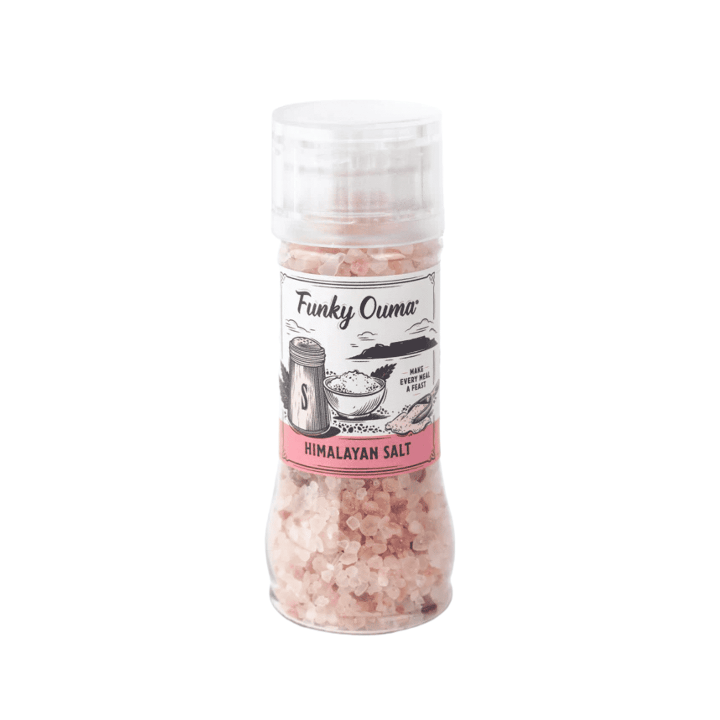 Mini Grinder: Plain Himalayan Salt 80G