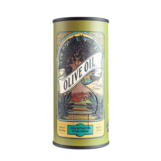 Tube: Olive Oil Tube 1L - Green Tree Design - Limited Edition