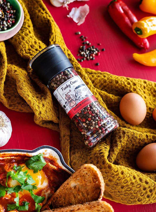 Grinder: Rainbow Peppercorns 250ml