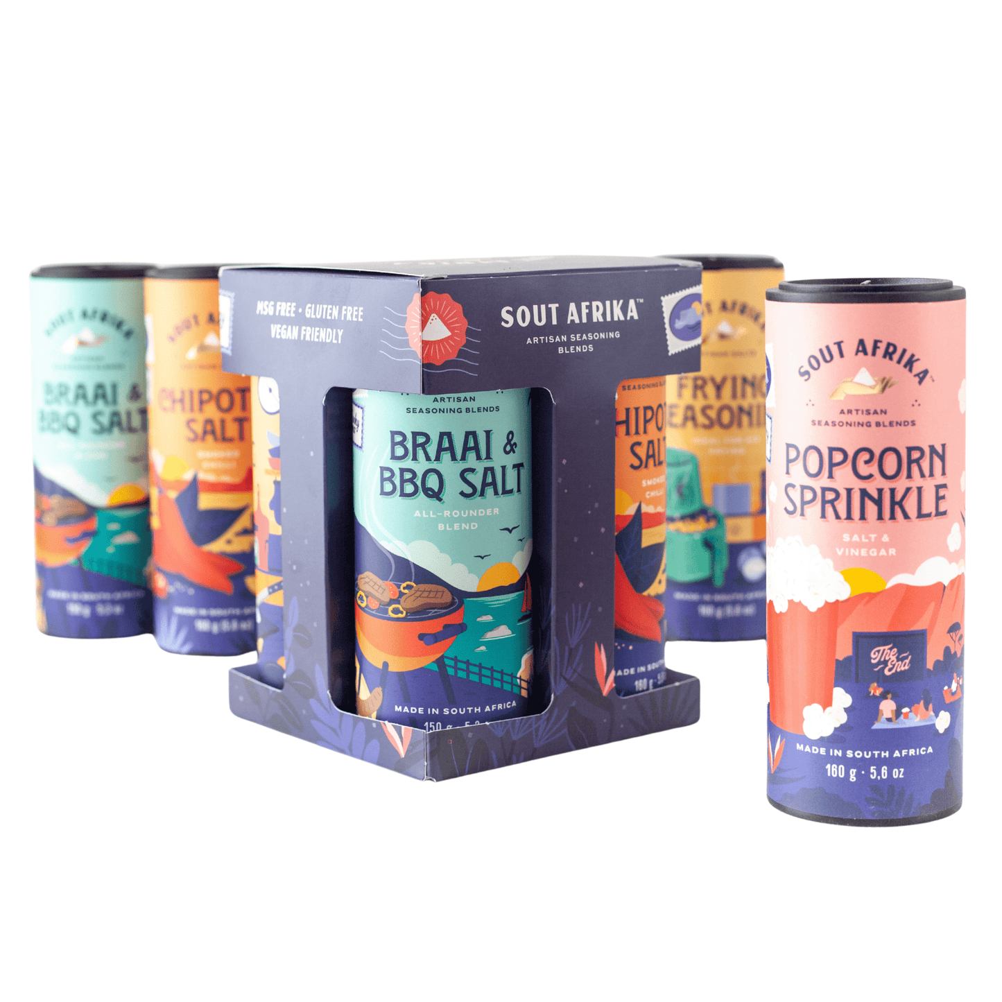 Sout Afrika 4 Pack Variety Gift Box