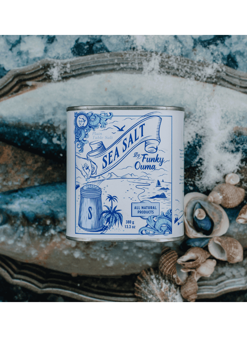 Ocean Fresh Tin Gift Pack: Sea Salt & Seafood Spice