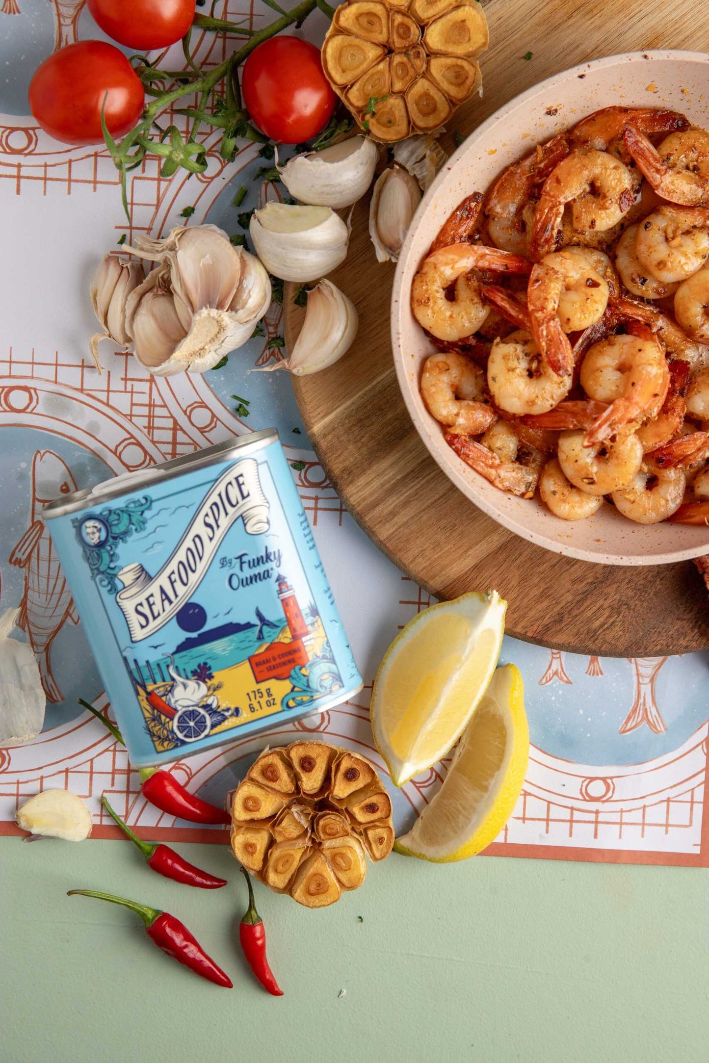 Tin: Seafood Spice 175G