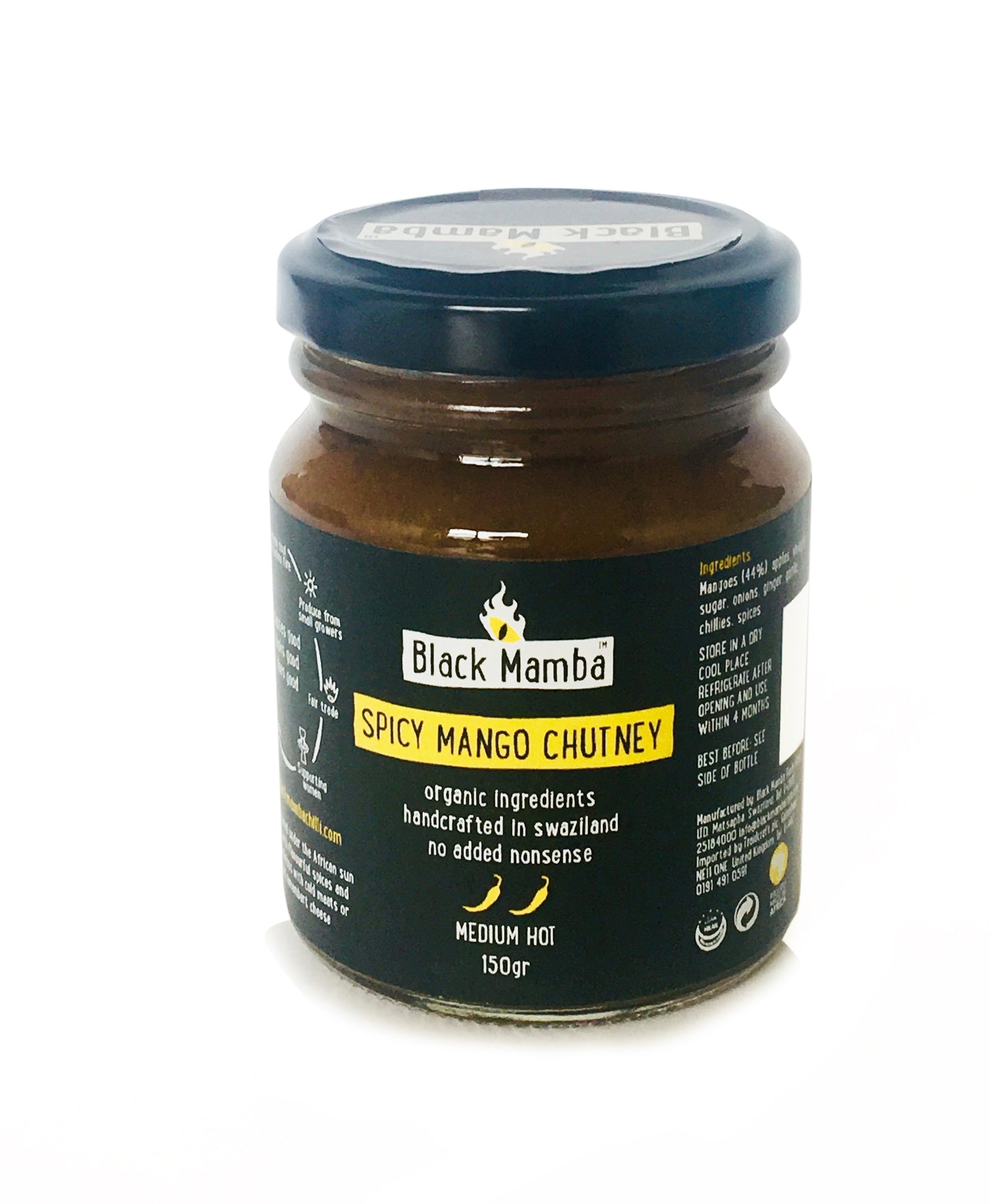 Black Mamba Spicy Mango Chutney 270G