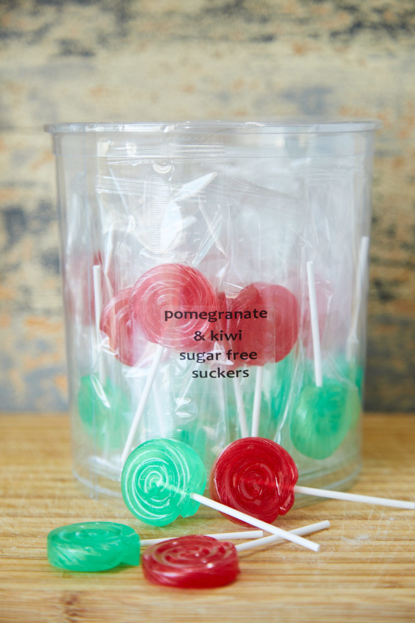 Suckers - Pomegranate And Kiwi - Sugar Free