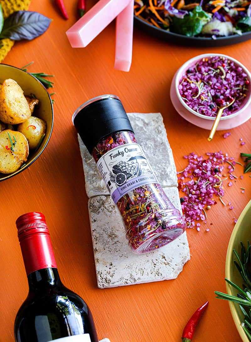 Grinder: Vino Braai And Cooking Salt 250ml