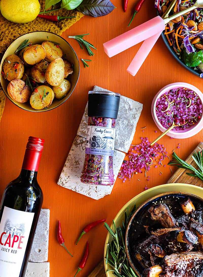 Grinder: Vino Braai And Cooking Salt 250ml