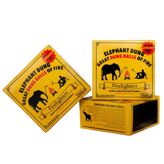 Great Dung Balls Of Fire - Eco Friendly Fire Lighters