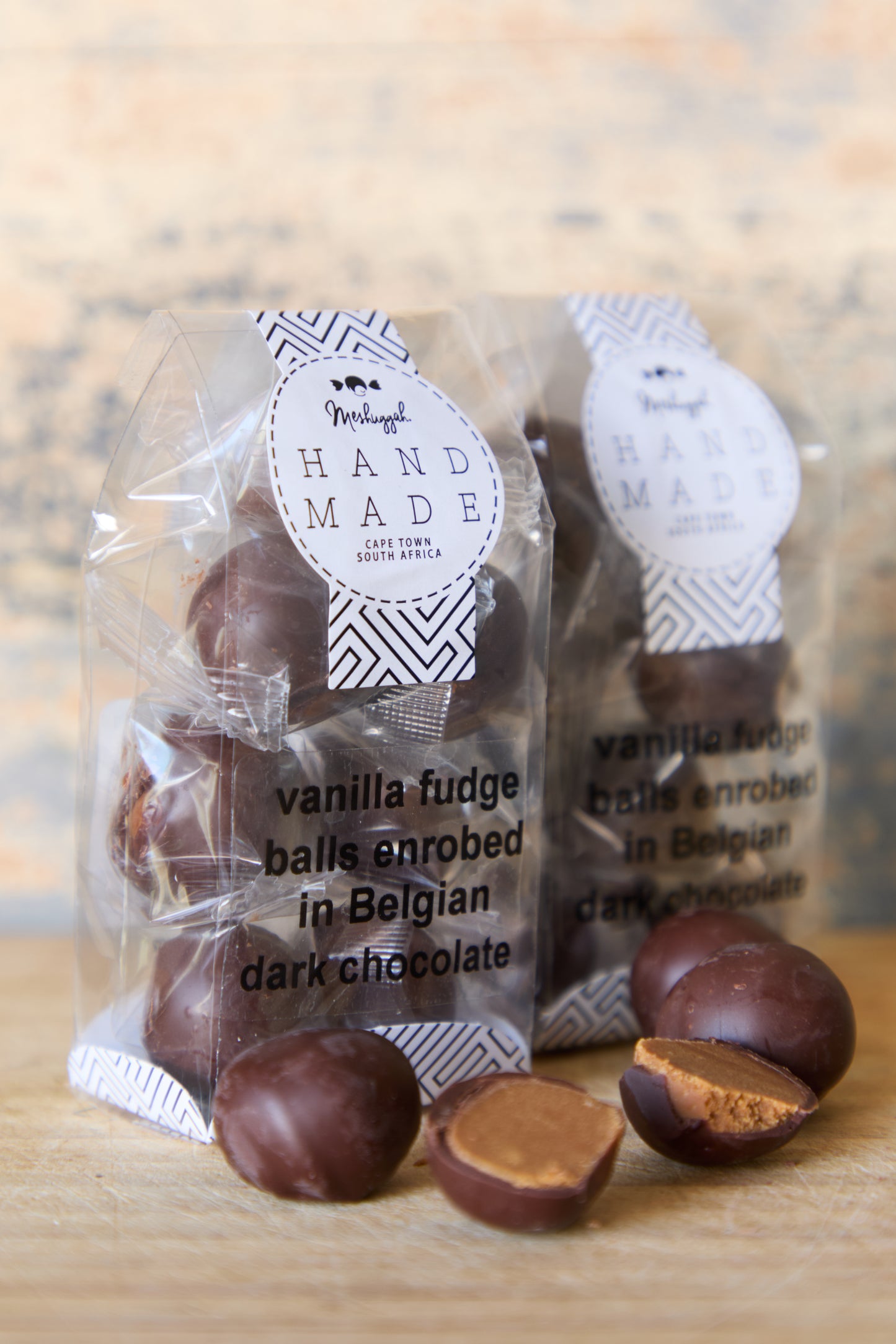 Fudge Balls - Hand Rolled And Coated In Belgian Dark Chocolate