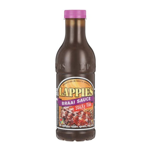 750ml Lappies Braai Sauce Sticky Rib