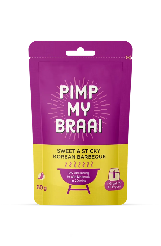 60g Pimp My Braai Sweet And Sticky Korean Barbeque Dry Marinade