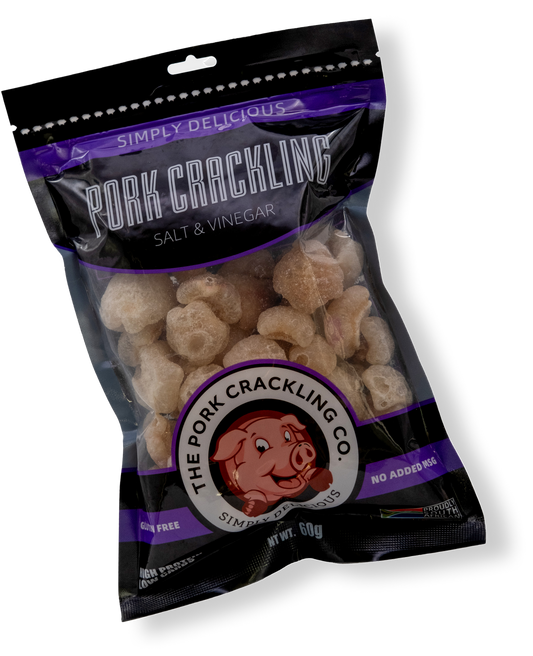 60G Pork Crackling Salt And Vinegar