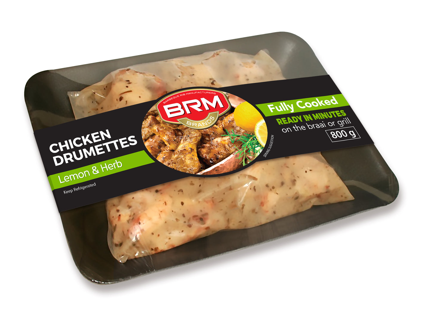 800G Chicken Wing Drumettes Lemon And Herb