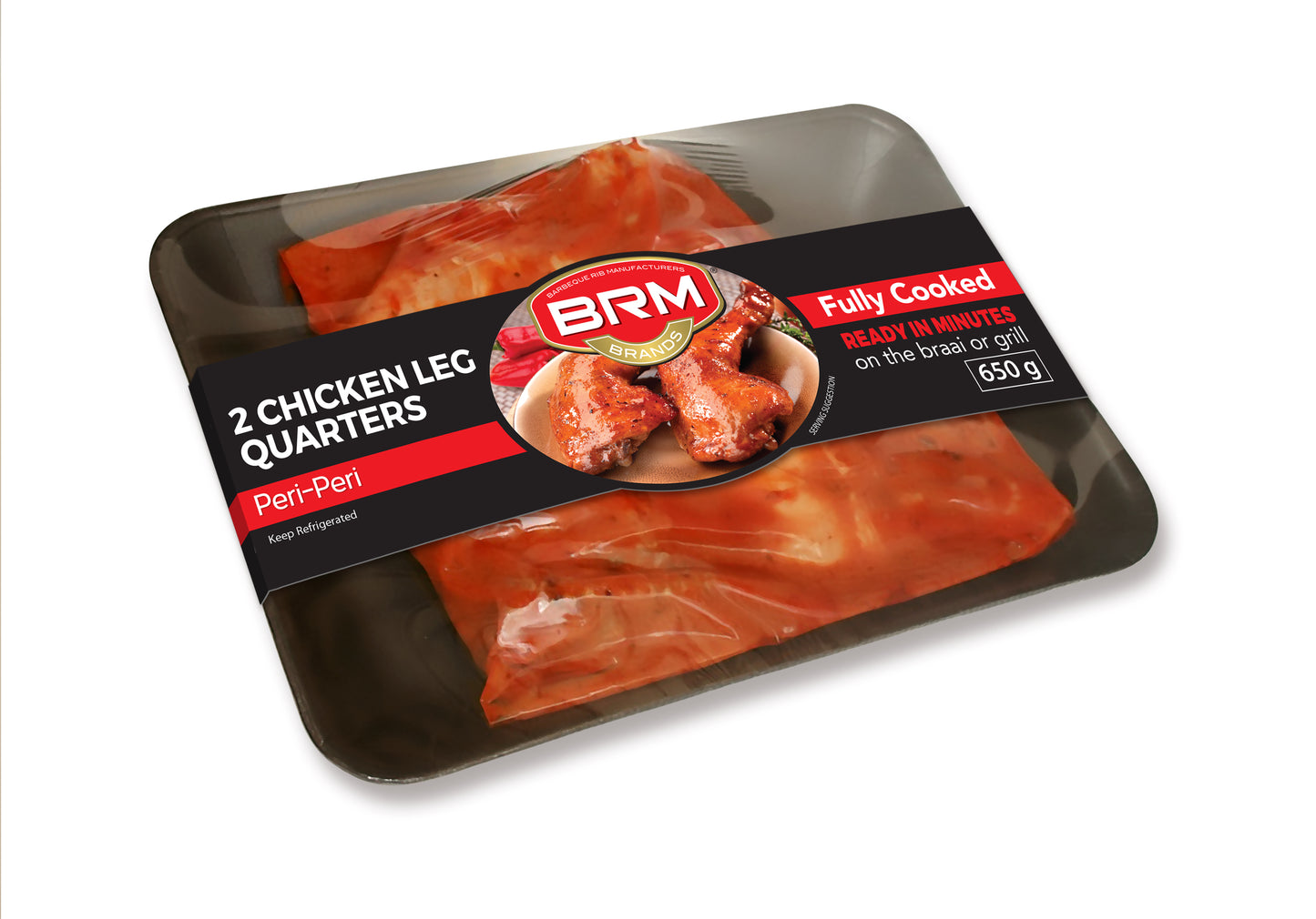 Chicken Leg Quarters Peri Peri (5 x 3 Kg) FoodService