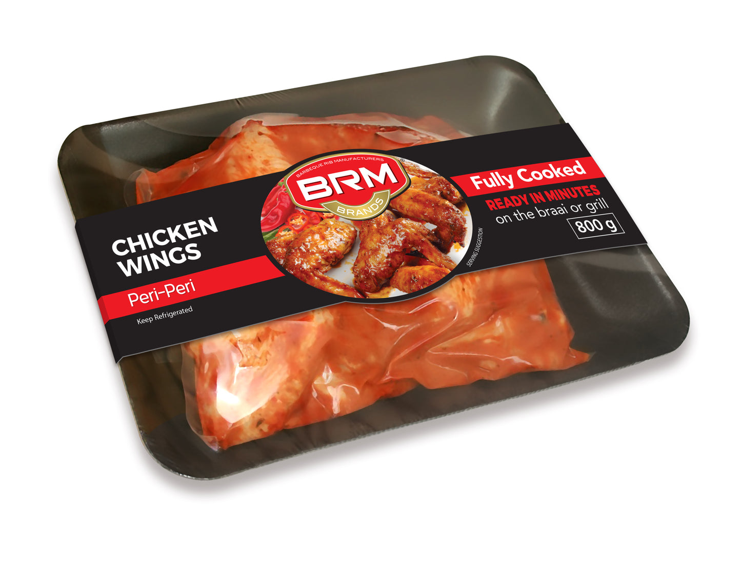 Chicken Wing Drummettes Piri Piri (9 x 2kg) FoodService