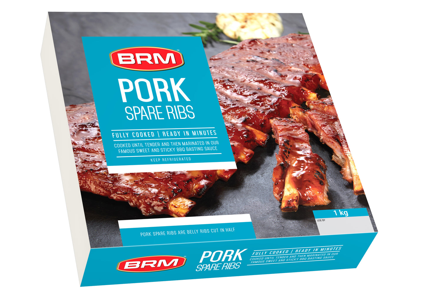 1Kg Pork Spare Ribs In BRM Basting Sauce