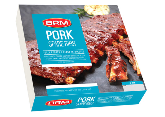 1Kg Pork Spare Ribs In BRM Basting Sauce
