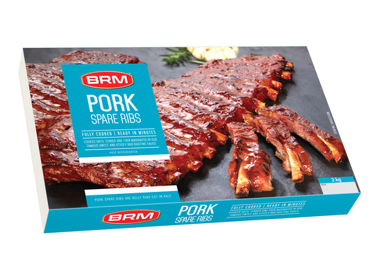 2Kg Pork Spare Ribs In BRM Basting Sauce