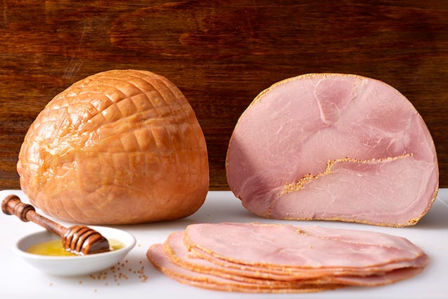 Honey And Mustard Ham, Smoked